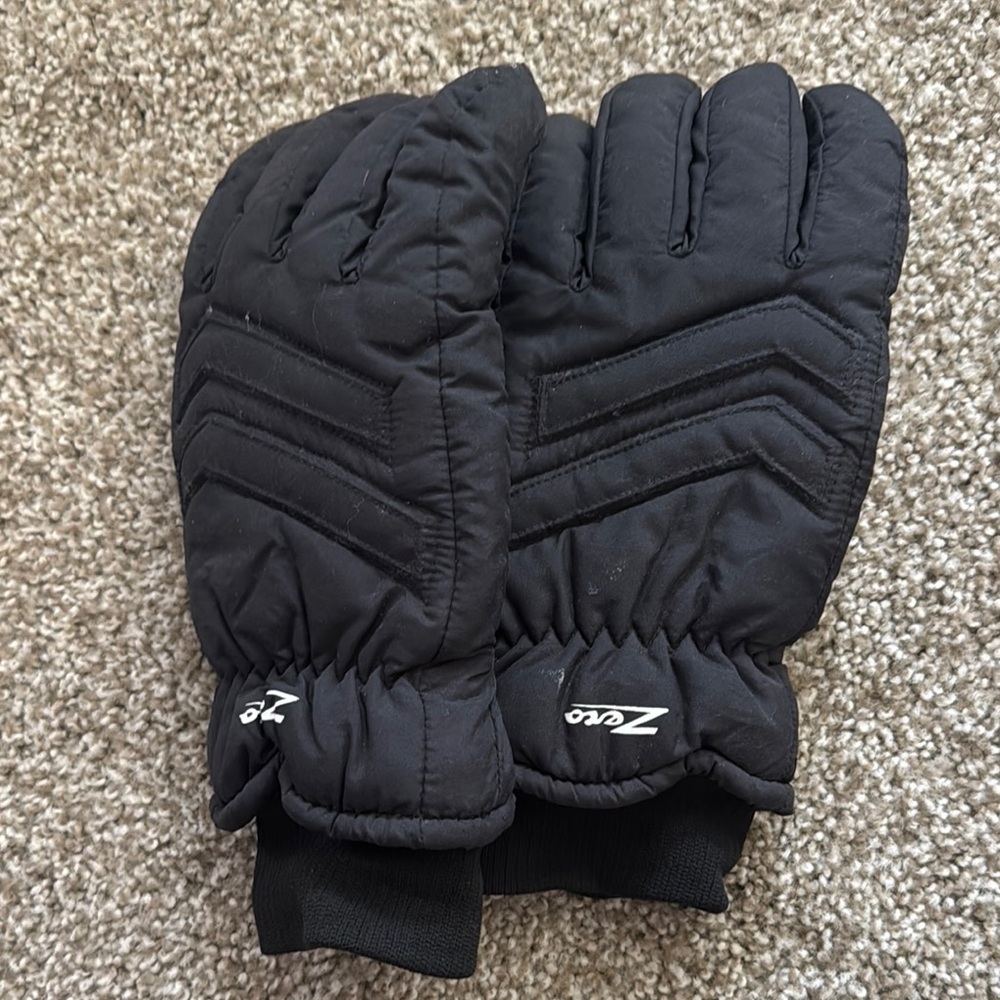 ZeroXposur Black Winter Gloves